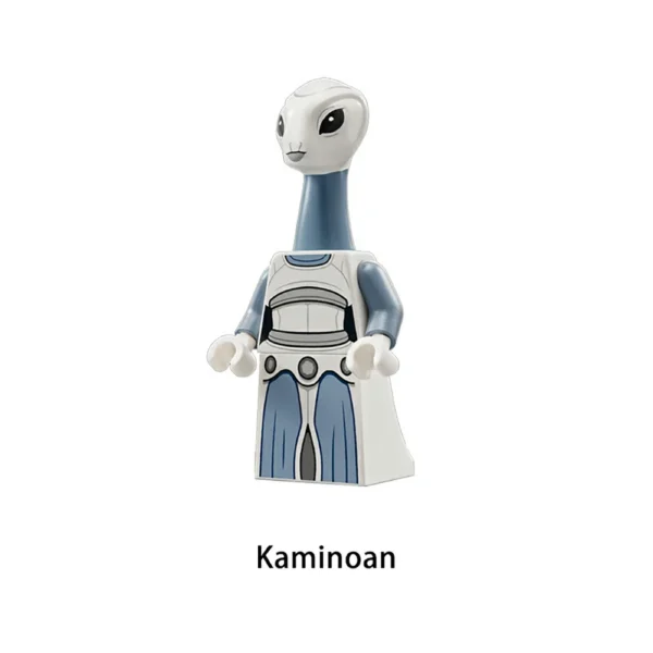 8 PCS Star Wars Jedi Knights Kaminoan Minifigures Fit Lego B-SW098 - Image 4