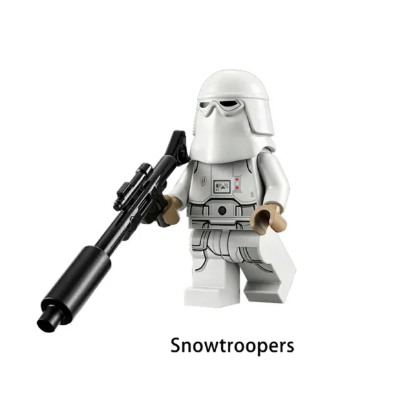 8 PCS Star Wars Jedi Knights Kaminoan Minifigures Fit Lego B-SW098 - Image 5