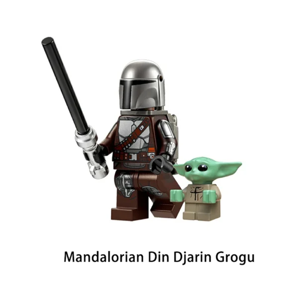 8 PCS Star Wars Jedi Knights Kaminoan Minifigures Fit Lego B-SW098 - Image 3