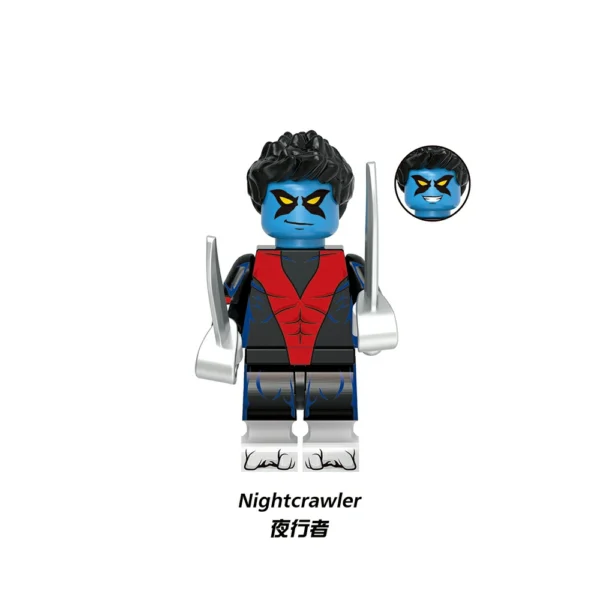 8 PCS Magneto X-Men Series SuperHero Minifigures Fit Lego B-Mv009 - Image 6