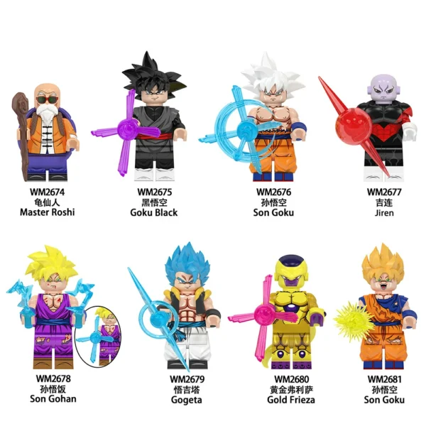 Dragon Ball Anime Series Custom Minifigures Compatible With Lego B-DB013