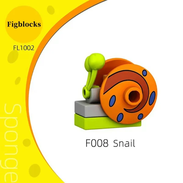 SpongeBob SquarePants Series Cartoon Anime Minifigures Minifigs Fit Lego B-Sp001 - Image 2