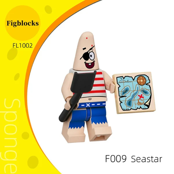 SpongeBob SquarePants Series Cartoon Anime Minifigures Minifigs Fit Lego B-Sp001 - Image 3