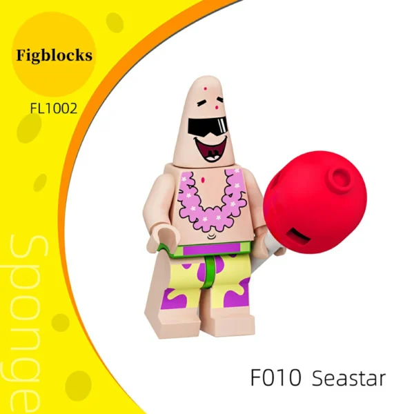 SpongeBob SquarePants Series Cartoon Anime Minifigures Minifigs Fit Lego B-Sp001 - Image 4