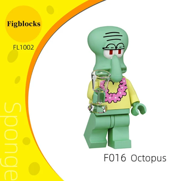 SpongeBob SquarePants Series Cartoon Anime Minifigures Minifigs Fit Lego B-Sp001 - Image 10