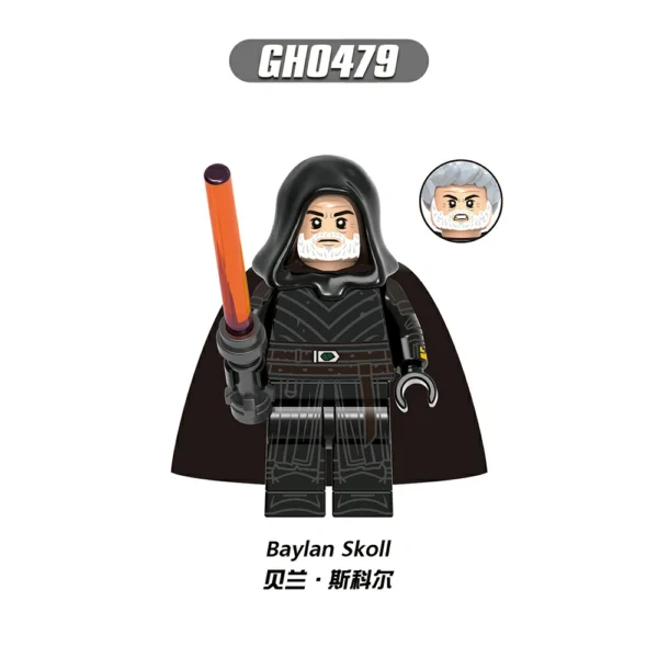 Star Wars-Inspired Thrawn Custom Minifigures Minifigs Fit Lego B-SW011 - Image 2