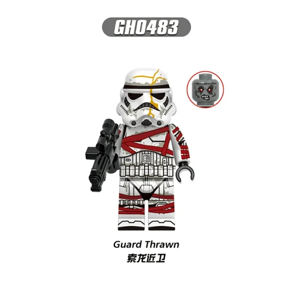 Star Wars-Inspired Thrawn Custom Minifigures Minifigs Fit Lego B-SW011 - Image 6