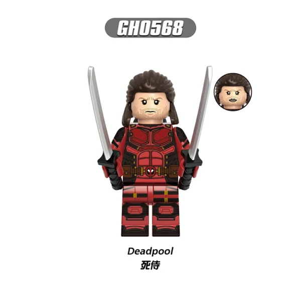 Venompool Wolverine Deadpool Minifigures Fit Lego B-Mv043 - Image 3