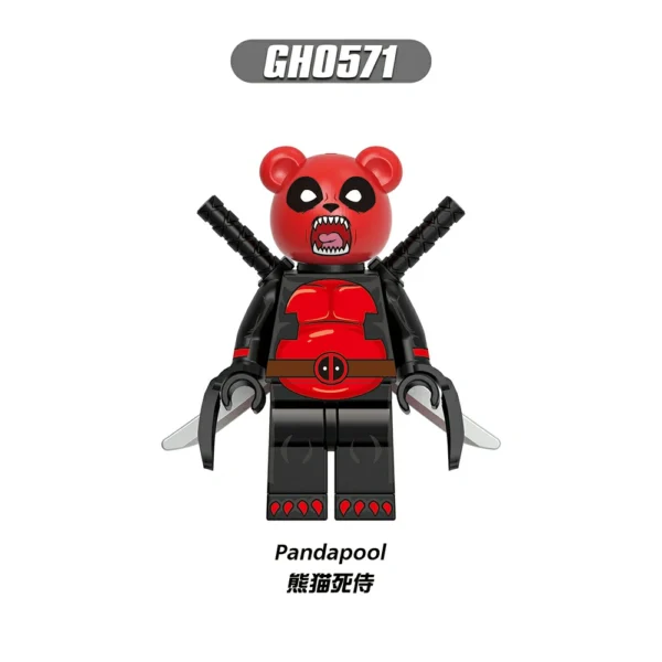 Venompool Wolverine Deadpool Minifigures Fit Lego B-Mv043 - Image 6