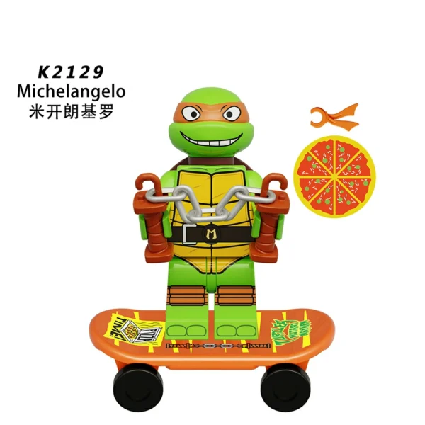 Ninja Turtle Classics Character Minifigures Minifigs Fit Lego B-NT002 - Image 2