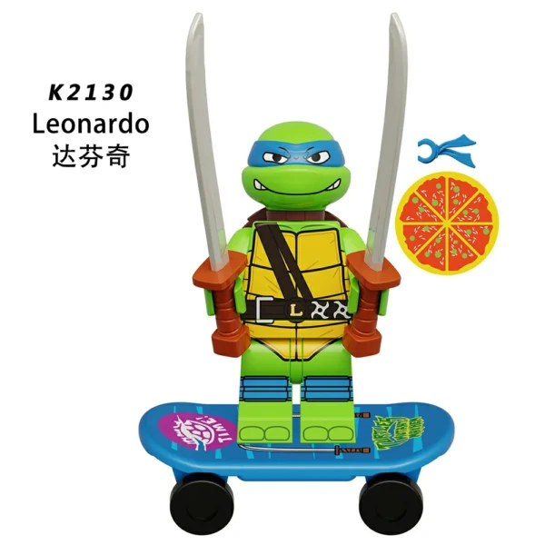 Ninja Turtle Classics Character Minifigures Minifigs Fit Lego B-NT002 - Image 3