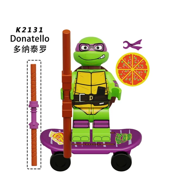 Ninja Turtle Classics Character Minifigures Minifigs Fit Lego B-NT002 - Image 4
