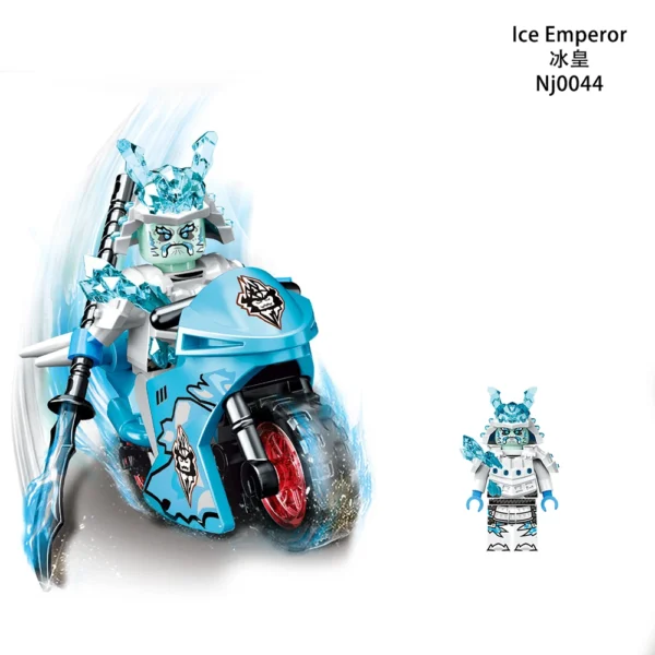 Phantom Ninja Ice Emperor Motorcycle Series Minifigures Fit Lego B-Nj004 - Image 5