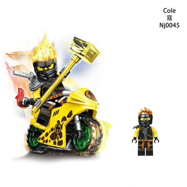 Phantom Ninja Ice Emperor Motorcycle Series Minifigures Fit Lego B-Nj004 - Image 6