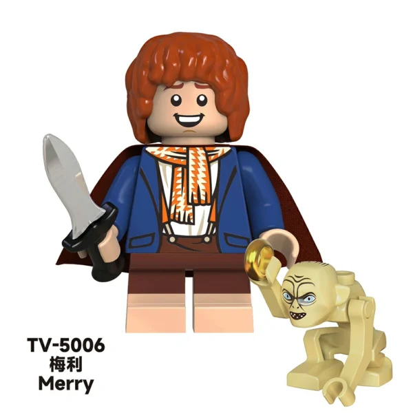 LOTR Series Custom Sauron Frodo Minifigures  Fit Lego B-LR003 - Image 7