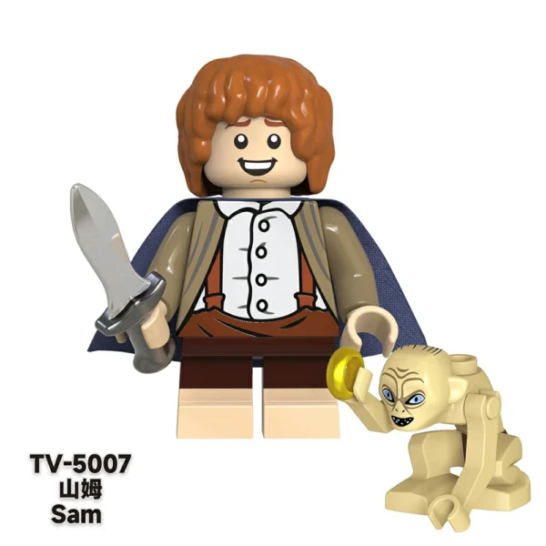 LOTR Series Custom Sauron Frodo Minifigures  Fit Lego B-LR003 - Image 8