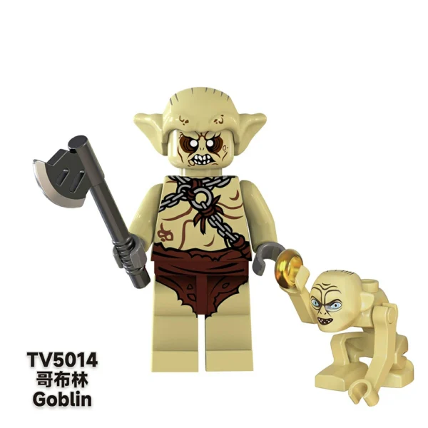 LOTR-Inspired Orcs & Uruk-hai Custom Minifigures Set Fit Lego B-LR004 - Image 7