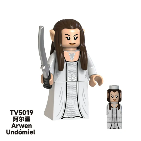 The Lord of the Rings Custom Middle-earth Minifigures Fit Lego B-LR002 - Image 2