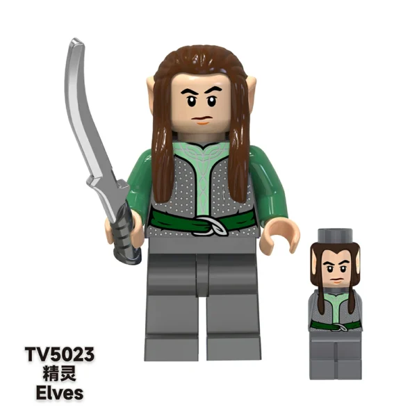 The Lord of the Rings Custom Middle-earth Minifigures Fit Lego B-LR002 - Image 6