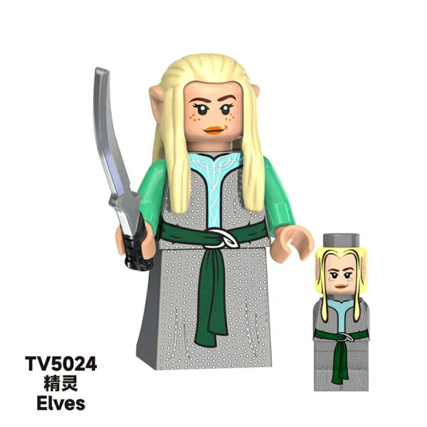 The Lord of the Rings Custom Middle-earth Minifigures Fit Lego B-LR002 - Image 7