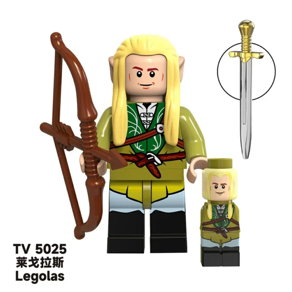 The Lord of the Rings Custom Middle-earth Minifigures Fit Lego B-LR002 - Image 8