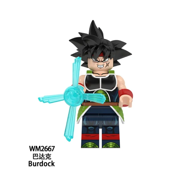 Dragon Ball Super Saiyan Series Brick Minifigures Set Fit Lego B-DB005 - Image 3