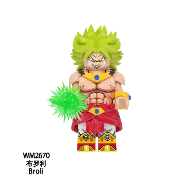 Dragon Ball Super Saiyan Series Brick Minifigures Set Fit Lego B-DB005 - Image 6