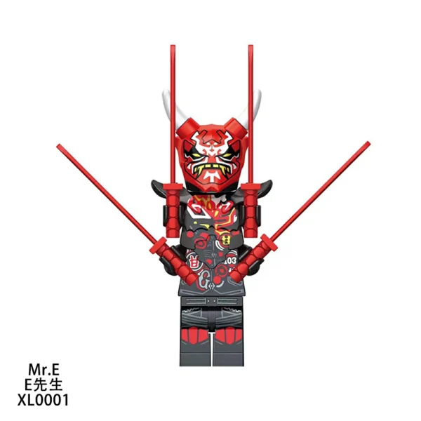 Phantom Ninja Series Villain Character Minifigures Fit Lego B-Nj001 - Image 2
