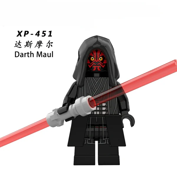 Star Wars Series Darth Vader Obi-Wan Minifigures Fit Lego B-SW001 - Image 2