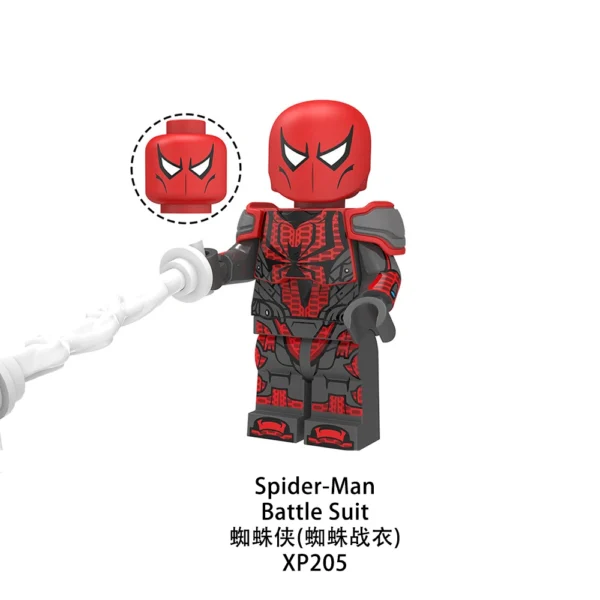 Spider Man Mysterio Custom Super Heroes Minifigures Fit Lego B-Mv008 - Image 3