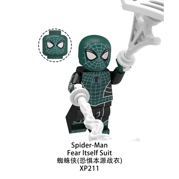 Spider Man Mysterio Custom Super Heroes Minifigures Fit Lego B-Mv008 - Image 9