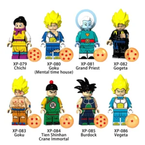 Dragon Ball Saiyan Legacy Warriors Collection Minifigures Compatible With Lego B-DB008