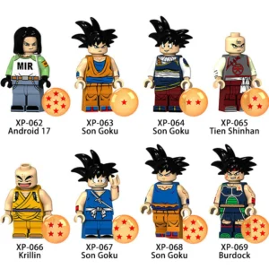 Dragon Ball Classic Anime Series Earth Warriors Bricks Minifigures Set Fit Lego B-DB009