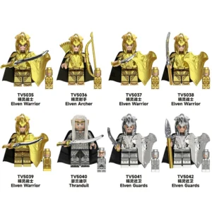 Royal Elf Army Collection Lord of the Rings Block Toy Set Minifigures Fit Lego B-LR015