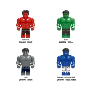 Hulk Multiverse Superheroes Block Figure Set Minifigures Fit Lego B-Mv084
