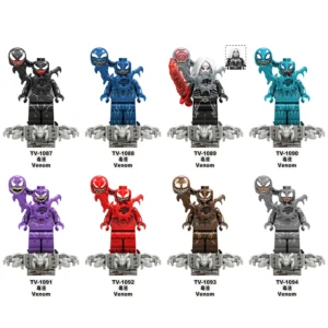Venom Symbiote Villains Brick Minifigs Minifigures Fit Lego B-Mv094