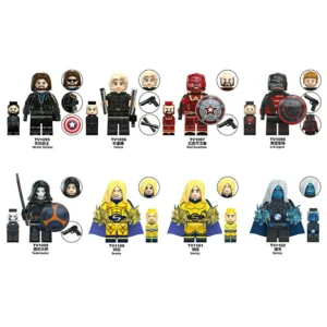 Thunderbolt Team Winter Soldier Heroes Minifigures Fit Lego B-Mv098