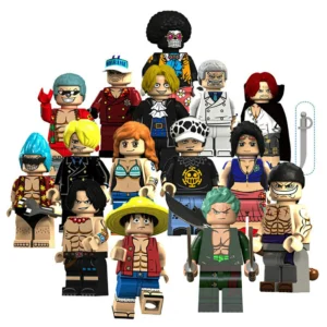 One Piece Anime Minifigures Toy Set Custom Brick Compatible With Lego B-OP001