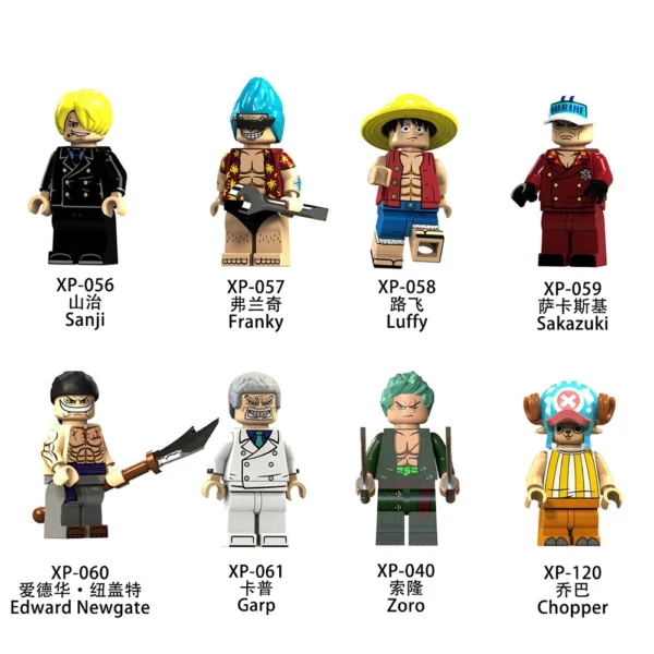 Custom One Piece Anime Brick Minifigures Compatible With Lego B-OP021