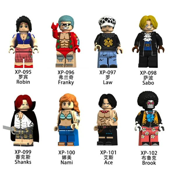 One Piece Anime Series Classic Character Minifigs Minifigures Compatible With Lego B-OP022