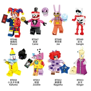 Digital Circus Anime Custom Minifigs Toy Set Minifigures Compatible With Lego B-RT001