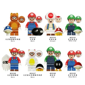 Super Mario Classic Game Brick Minifigures Compatible With Lego B-SMB001