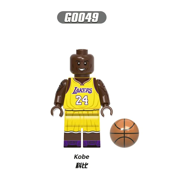 Basketball Stars Court Legends Minifigure Set Minifigs Compatible With Lego B-BB002 - Image 2