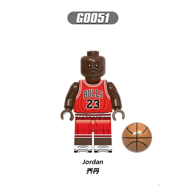 Basketball Stars Court Legends Minifigure Set Minifigs Compatible With Lego B-BB002 - Image 4