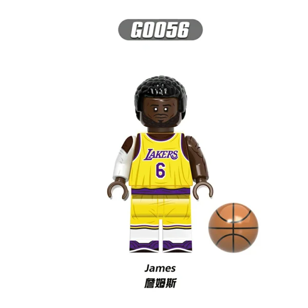 Basketball Stars Court Legends Minifigure Set Minifigs Compatible With Lego B-BB002 - Image 9