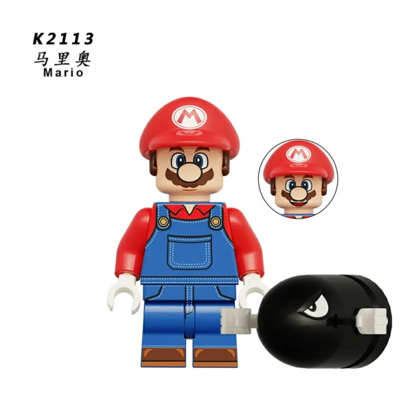 Super Mario Classic Game Brick Minifigures Compatible With Lego B-SMB001 - Image 3