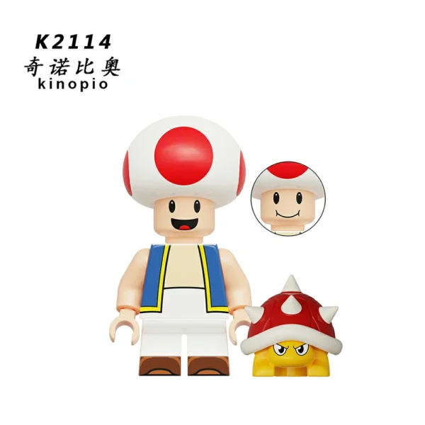 Super Mario Classic Game Brick Minifigures Compatible With Lego B-SMB001 - Image 4