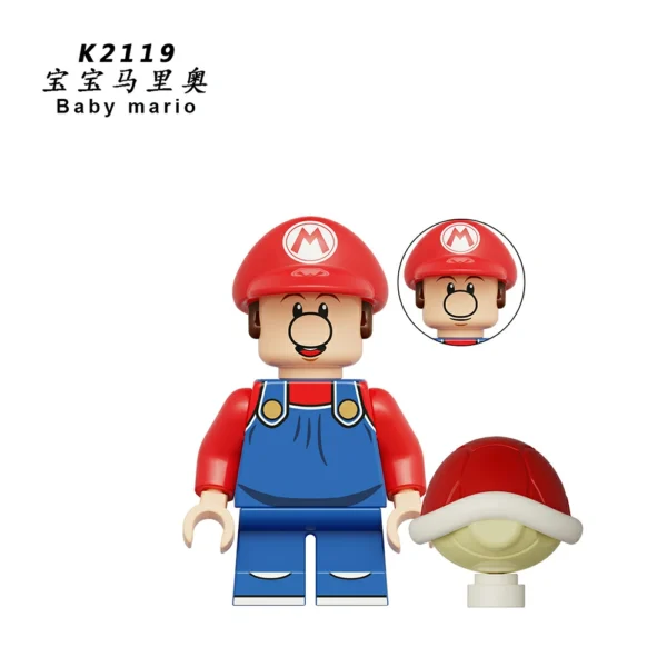 Super Mario Classic Game Brick Minifigures Compatible With Lego B-SMB001 - Image 9