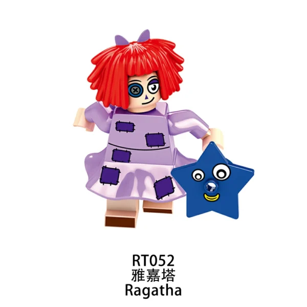 Digital Circus Anime Custom Minifigs Toy Set Minifigures Compatible With Lego B-RT001 - Image 8