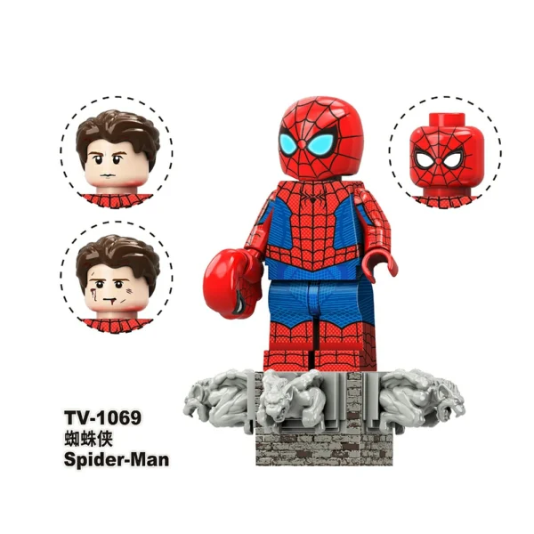 Spider-Man Doctor Strange Superhero Minifigure Fit Lego B-Mv088 - Image 2